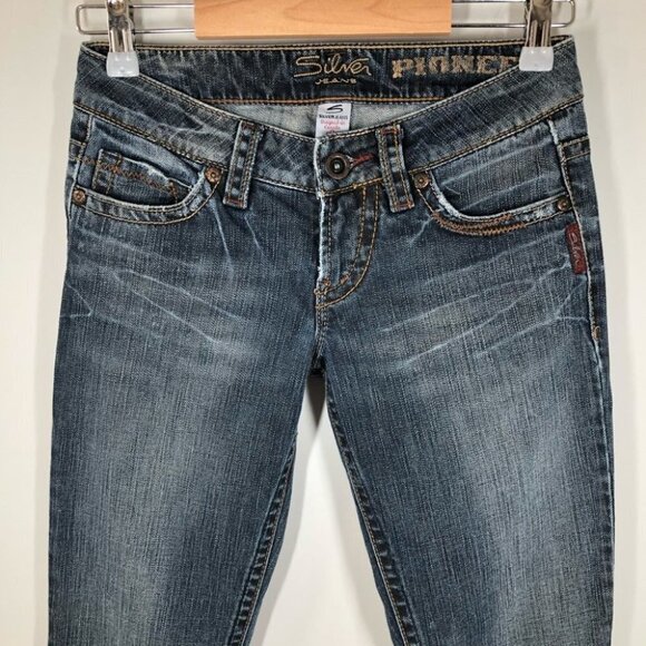 Silver Jeans Pioneer Style Bootcut  Size 25 - Picture 2 of 8